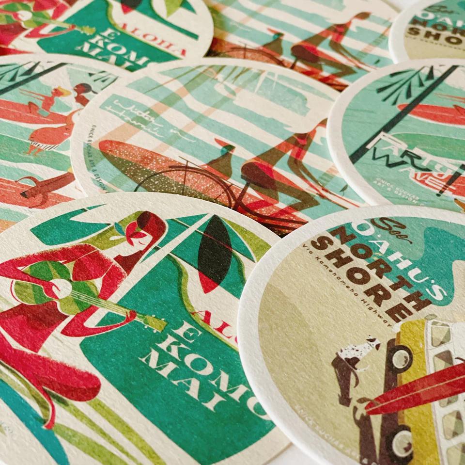 PAPER COASTER SET