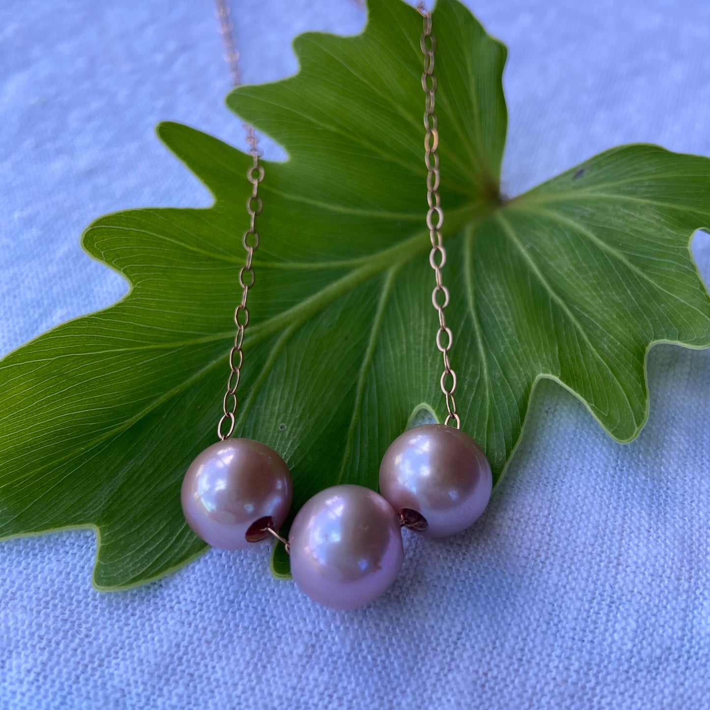Pink Trio Necklace