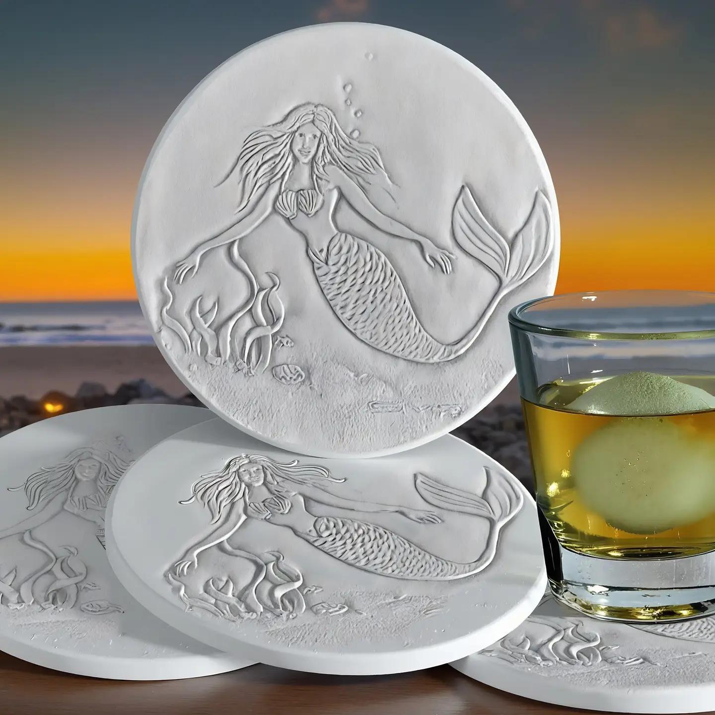 Mermaid Coaster Set of 4