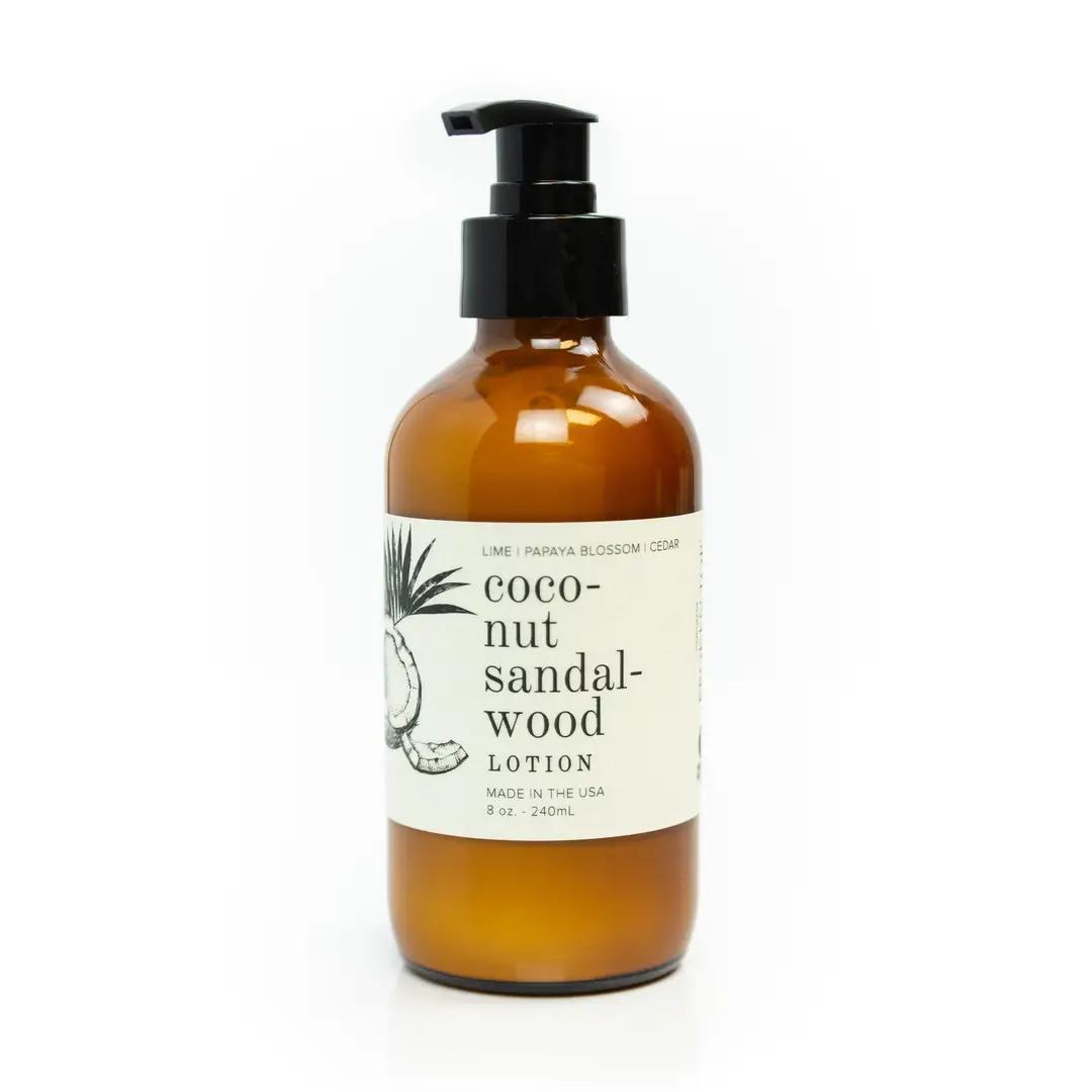 8oz Lotion Coconut Sandalwood