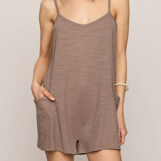 Go Easy Textured Romper