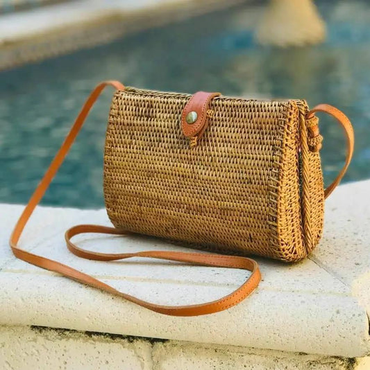 Ata Vine Teardrop Crossbody