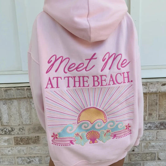Meet Me At The Beach Hoodie