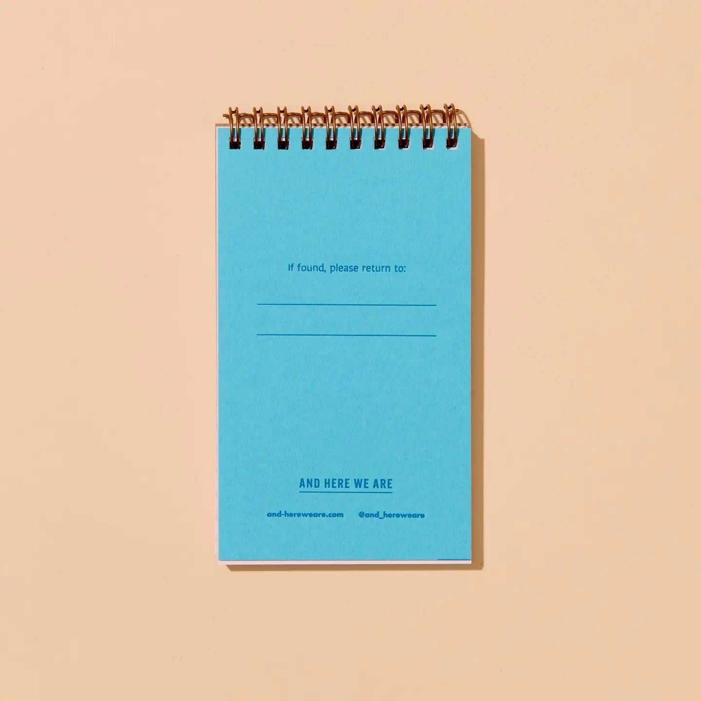 Pink Shells Pocket Notebook