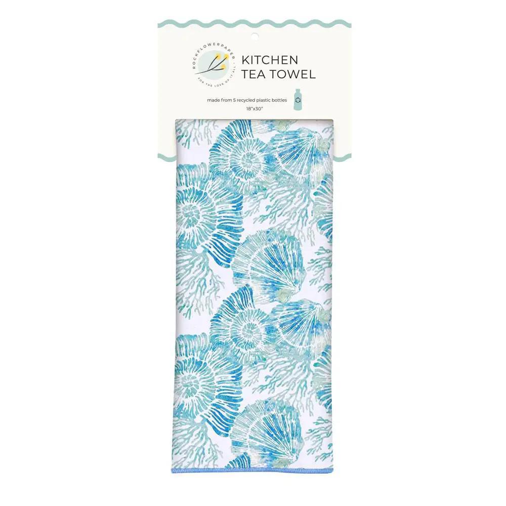 Nautilus Shells Eco Tea Towel
