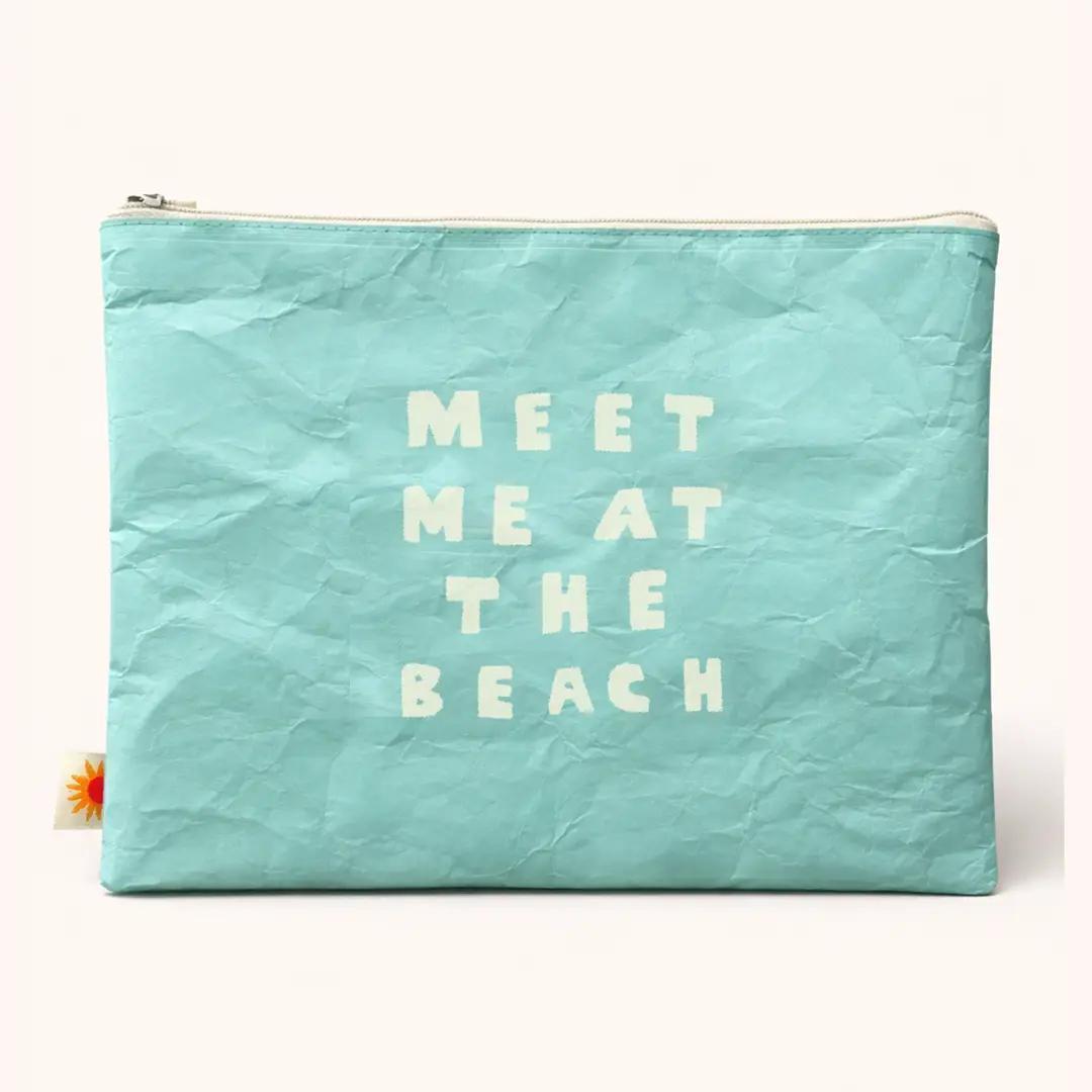 Meet Me At The Beach Pouch