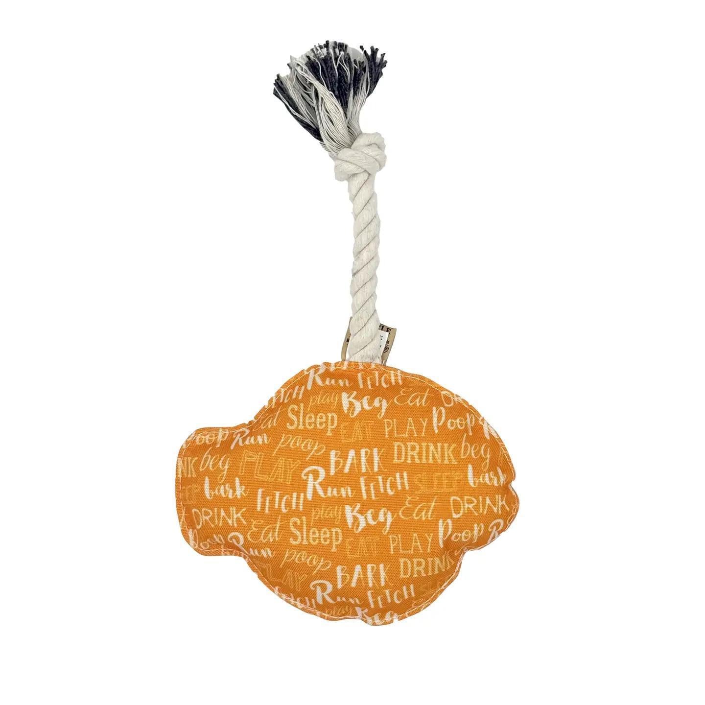 Puffer Fish Rope Dog Toy