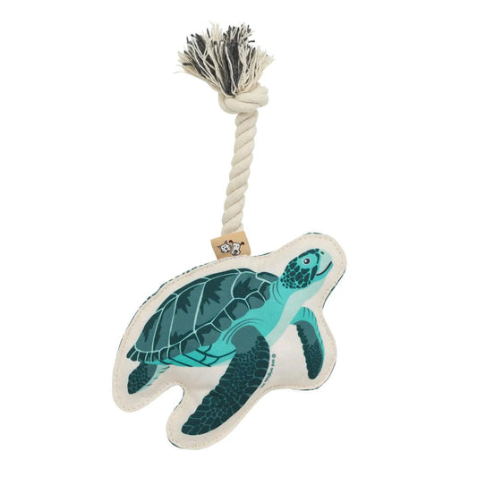 Sea Turtle Rope Dog Toy