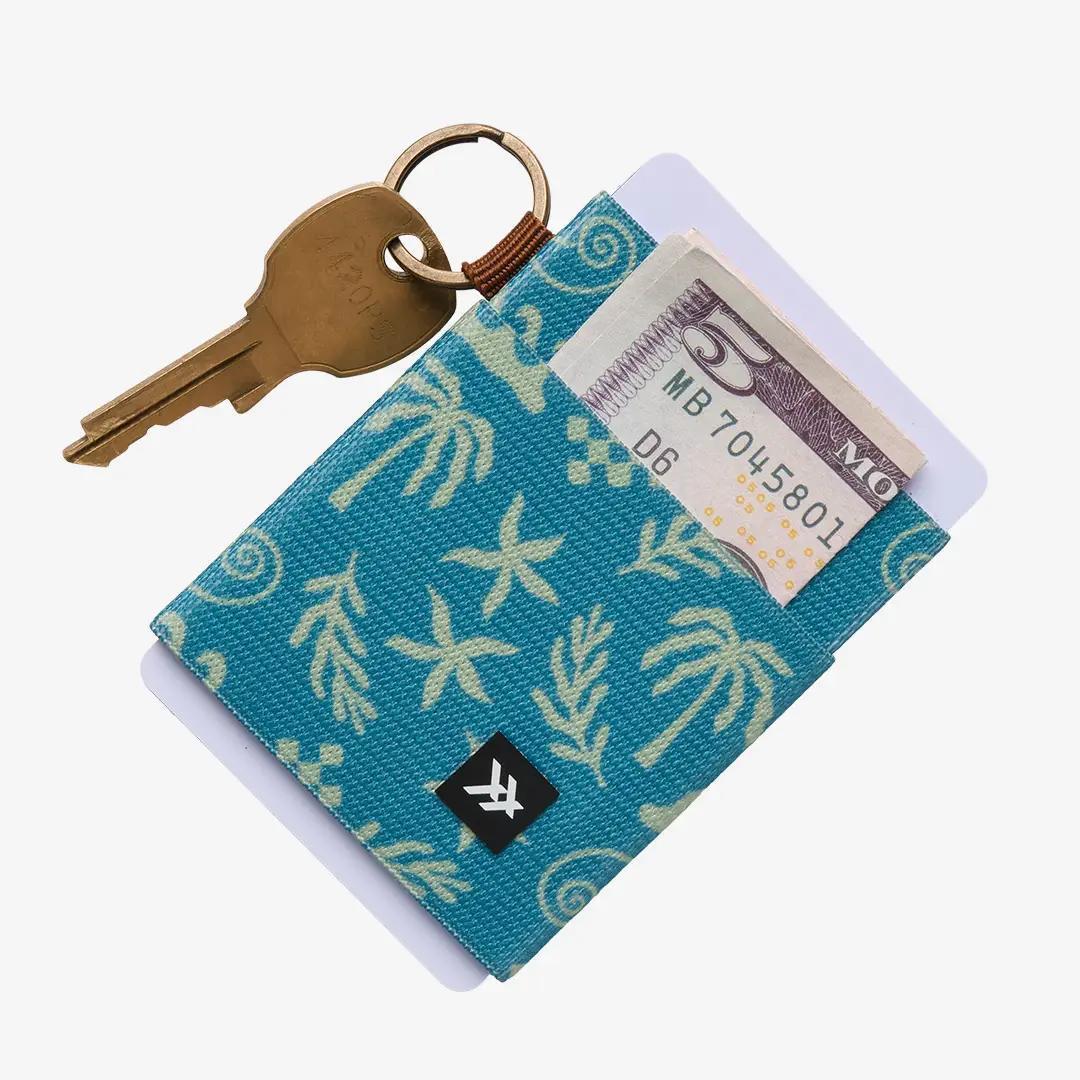 Aqua High Tide Elastic Wallet