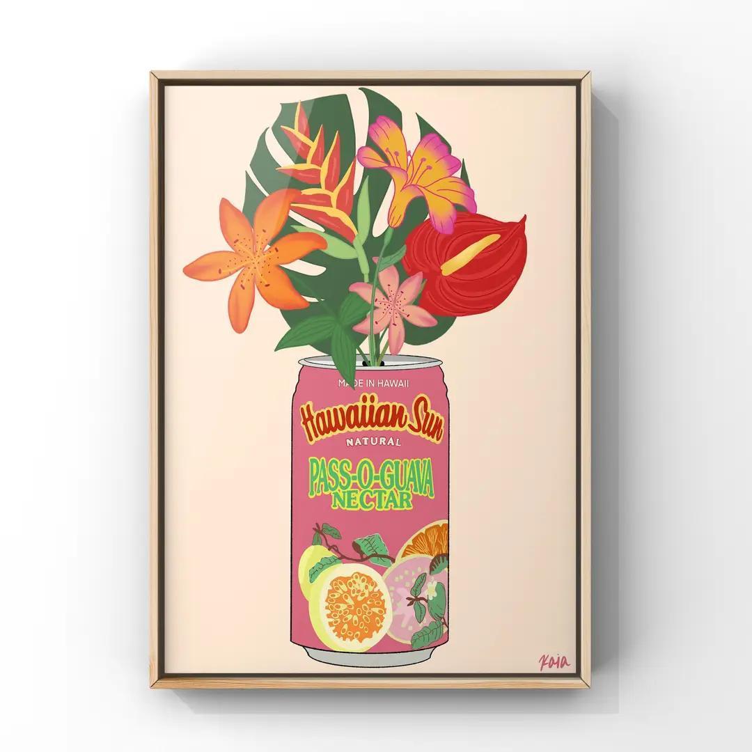 POG Hawaiian Sun Art Print