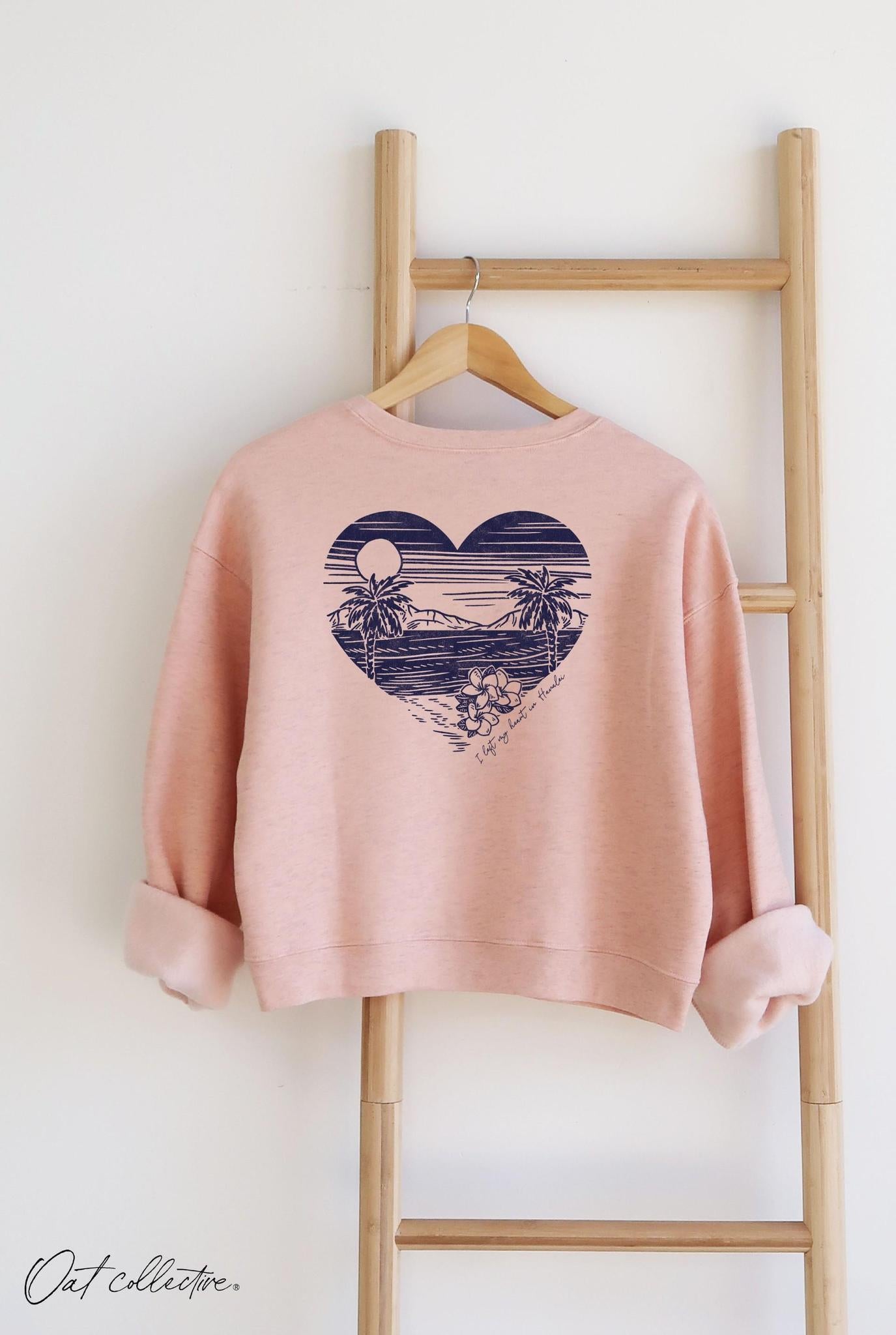I Left My Heart Mid Sweatshirt