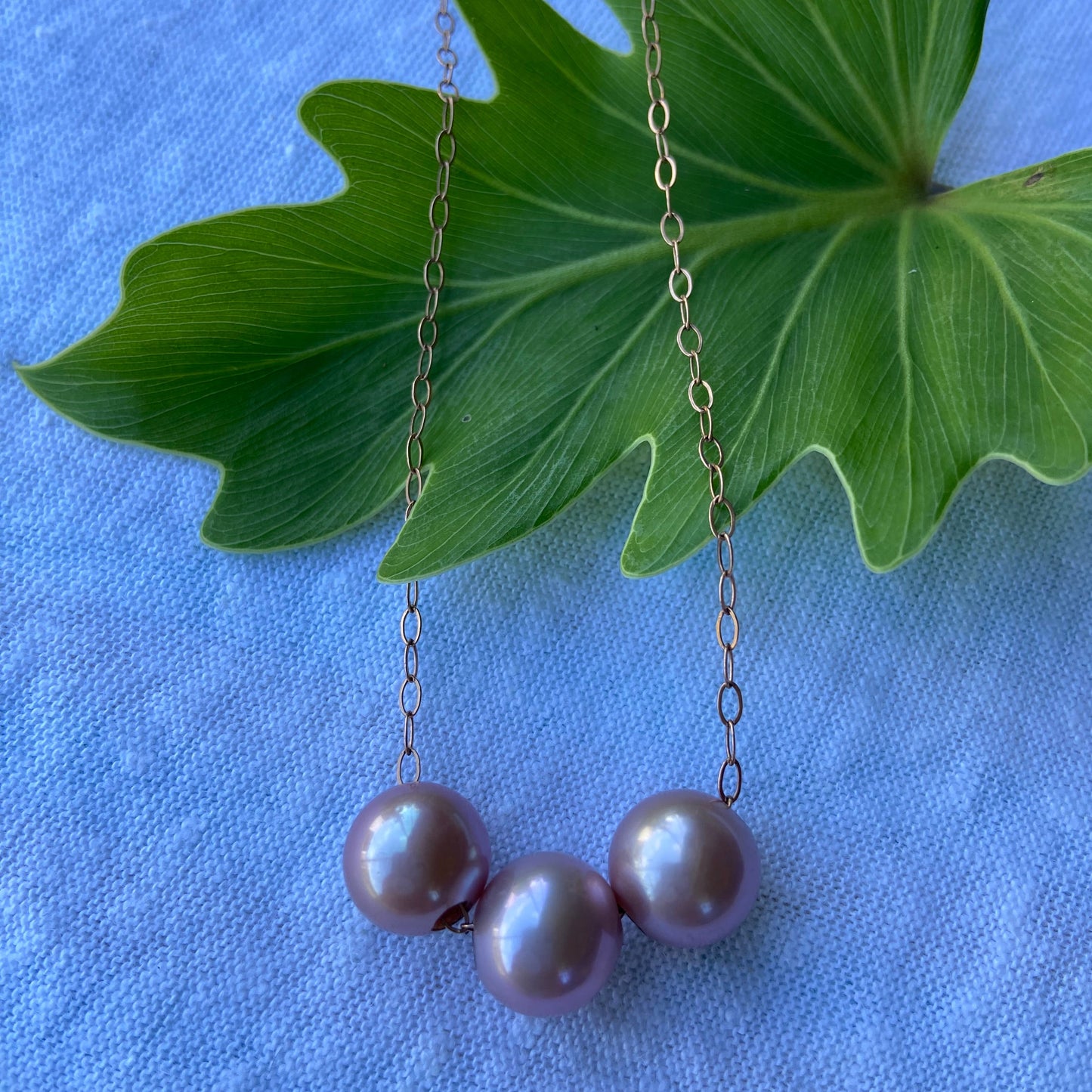 Pink Trio Necklace