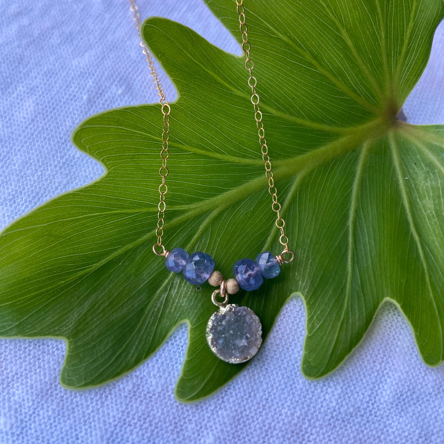 Lavender Latte Necklace