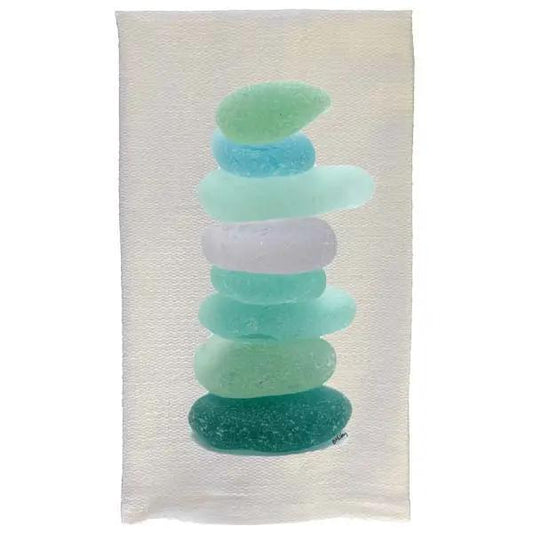 Seaglass Stack Kitchen Towel