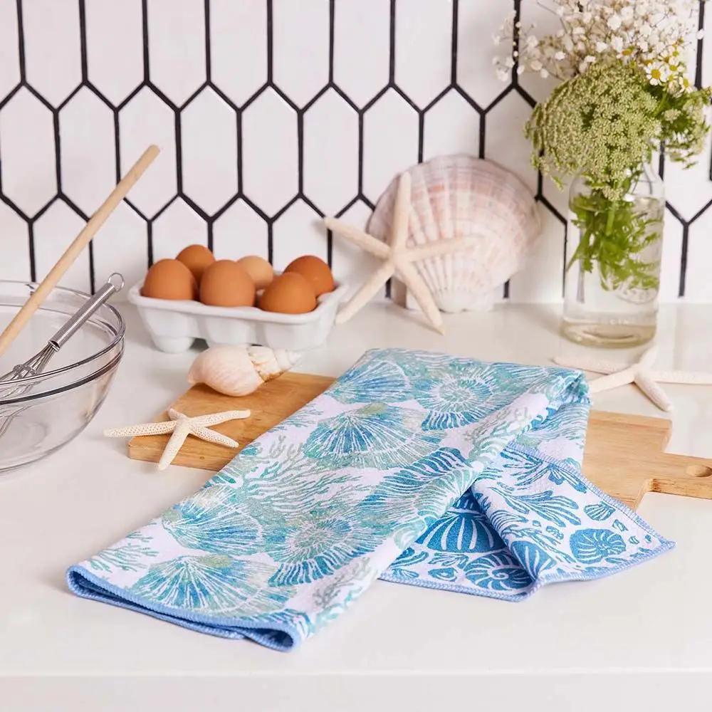 Nautilus Shells Eco Tea Towel
