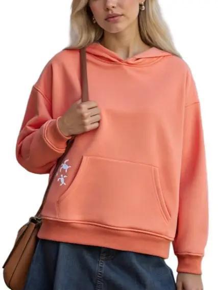 Sea Turtle Coral Hoodie
