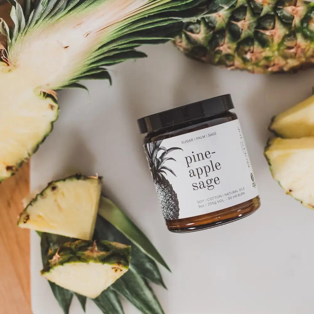 9oz Candle Pineapple Sage
