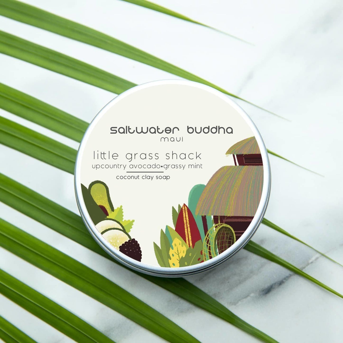 Little Grass Shack Clay Soap