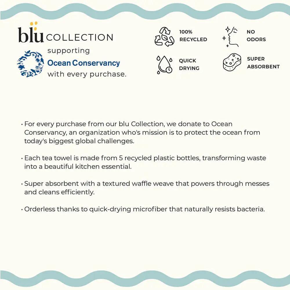 Sea Life Eco Tea Towel