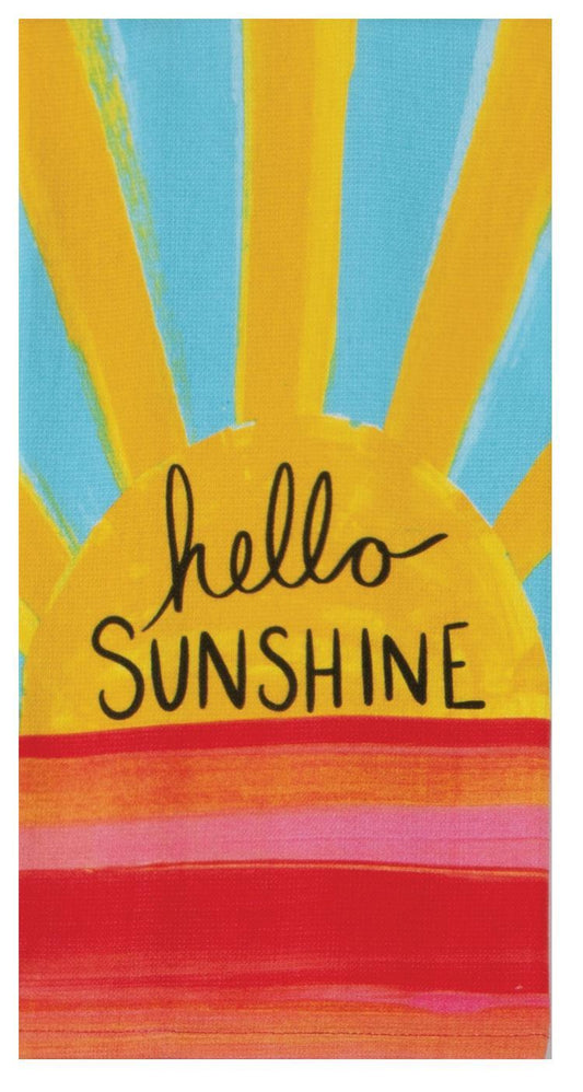Hello Sunshine Terry Cloth Towel