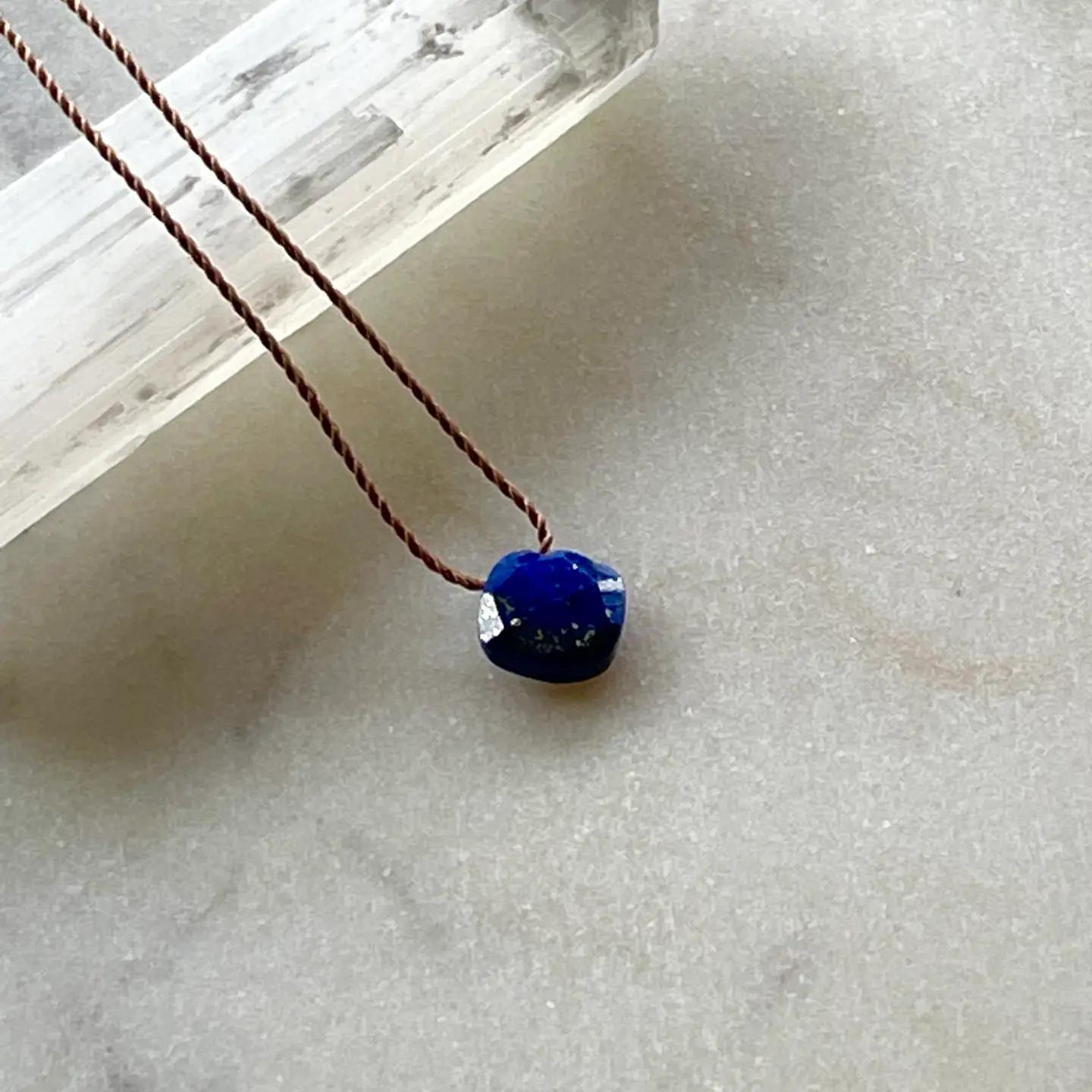 Lapis Nylon Necklace