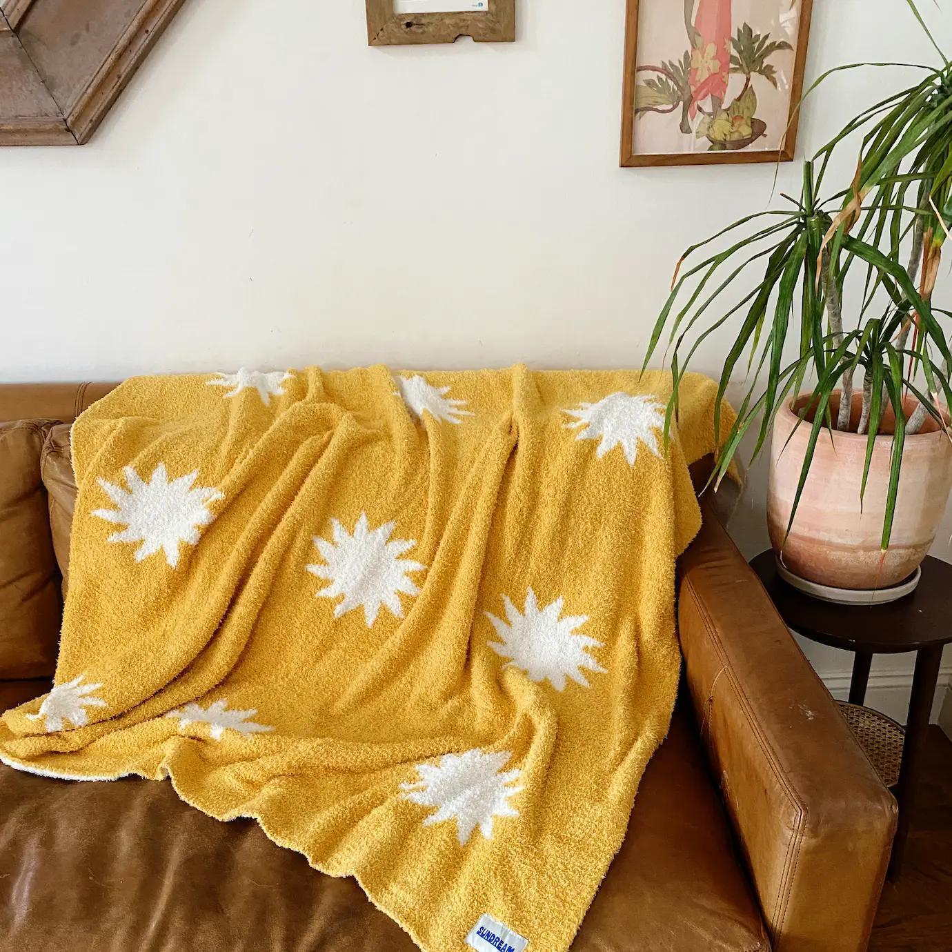 Sun Plush Throw