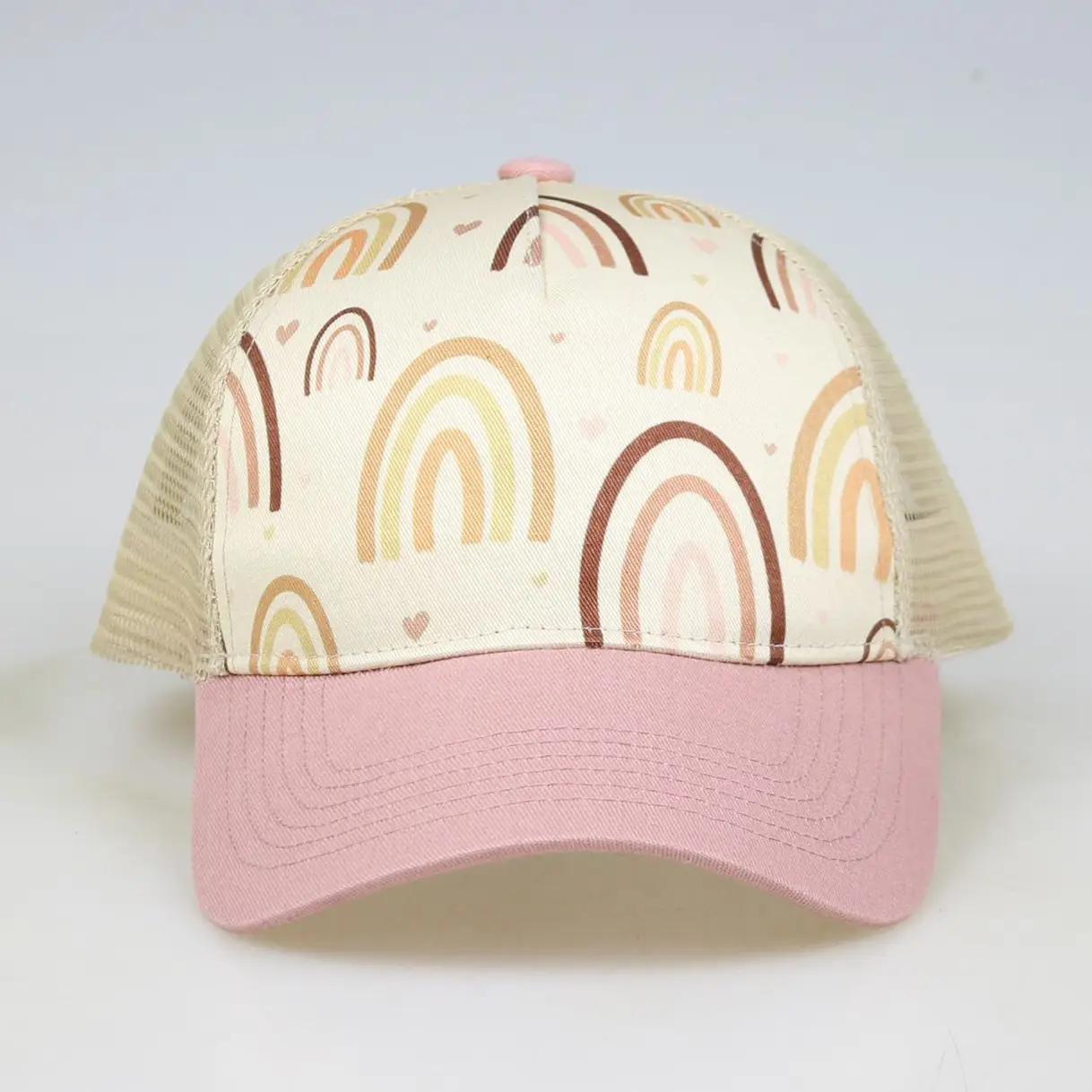 Rainbow Trucker Hat