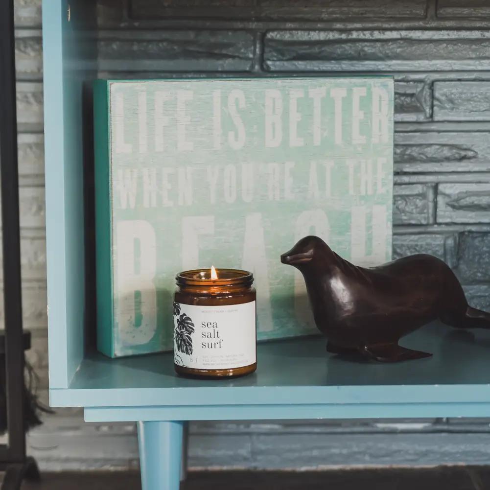 9oz Candle Sea Salt Surf
