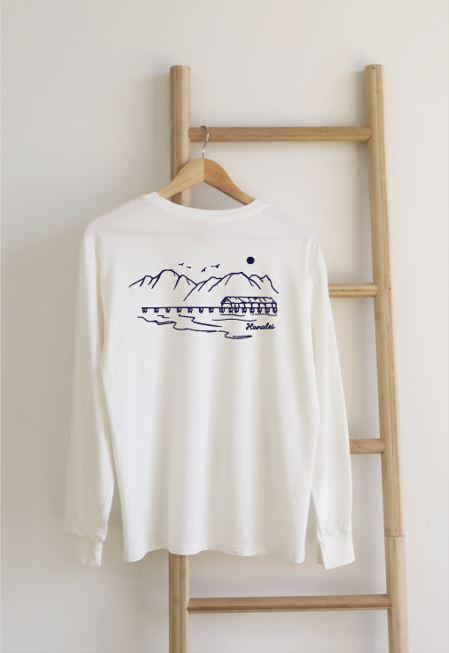 Hanalei Pier L/S Tee