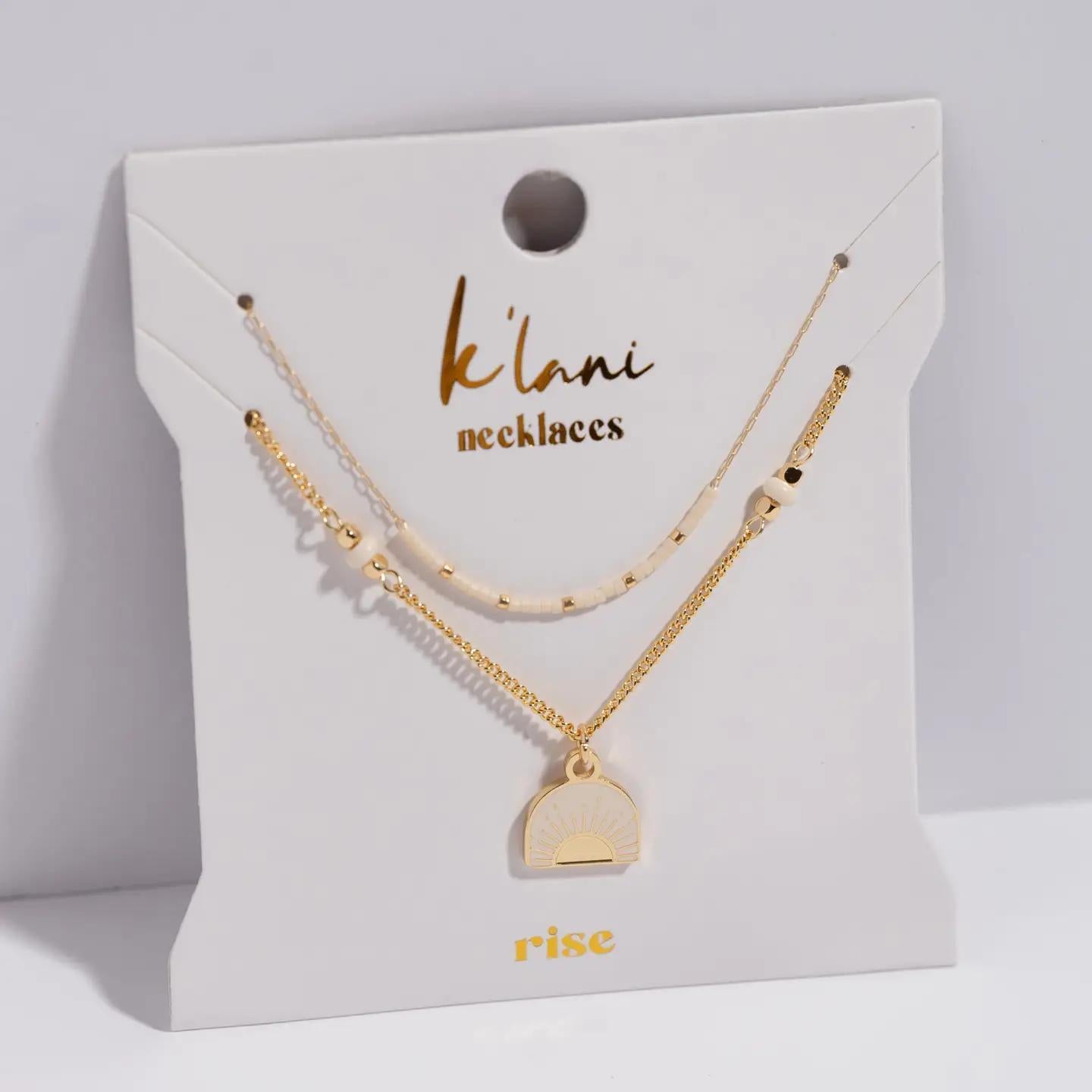 Rise Sunrise Necklace Set