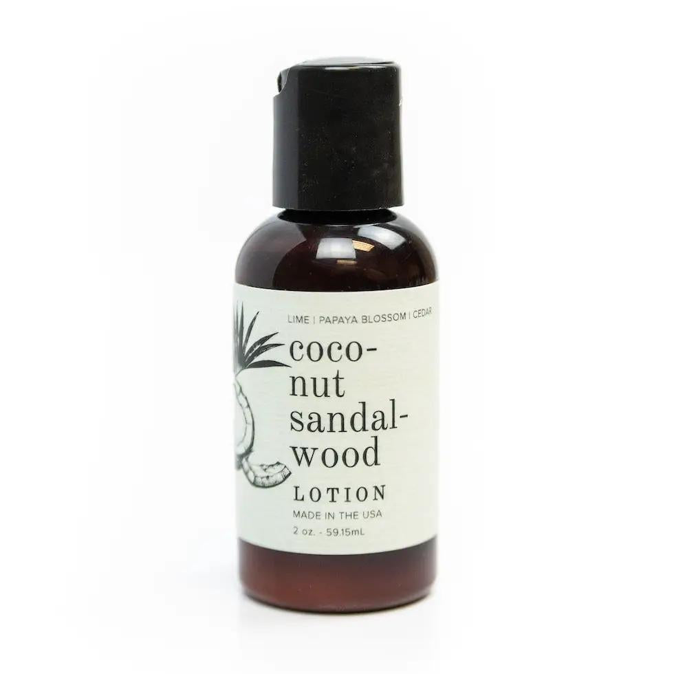 2oz Lotion Coconut Sandalwood
