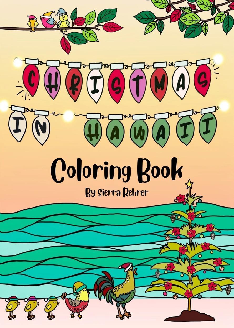 Christmas in Hawaii Coloring Book