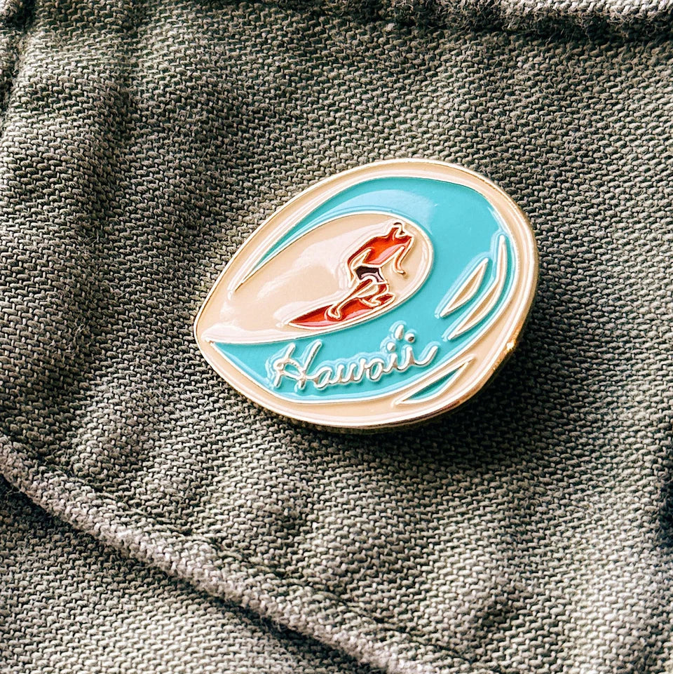 Barrel Enamel Pin