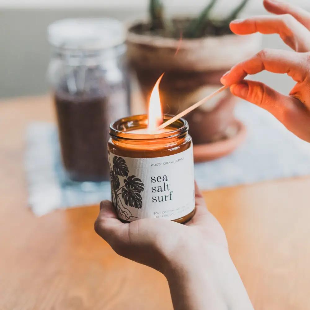9oz Candle Sea Salt Surf