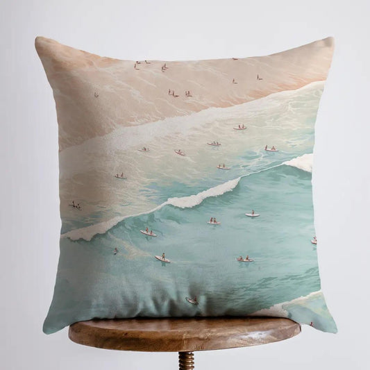 Pastel Ocean Pillow