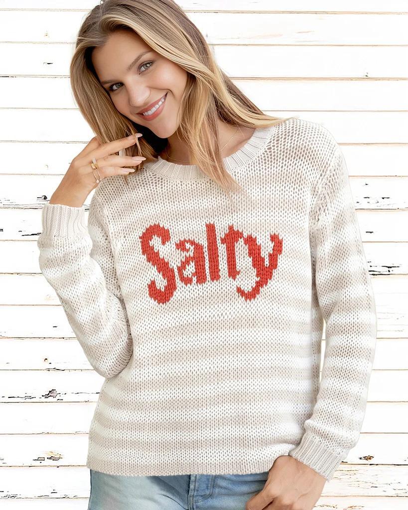 SALTY STRIPED CHUNKY CREW