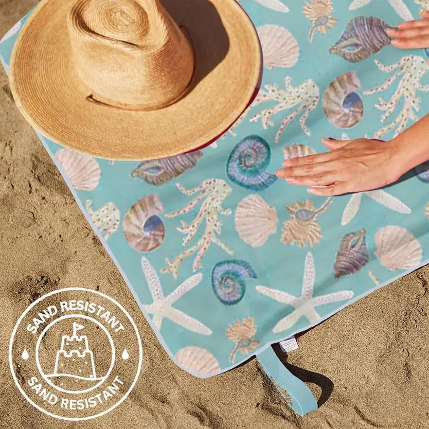 Sea Treasures Reversible Beach Towel