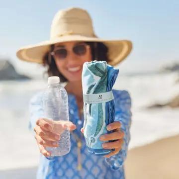 Marine Turtle Reversible Beach Towel
