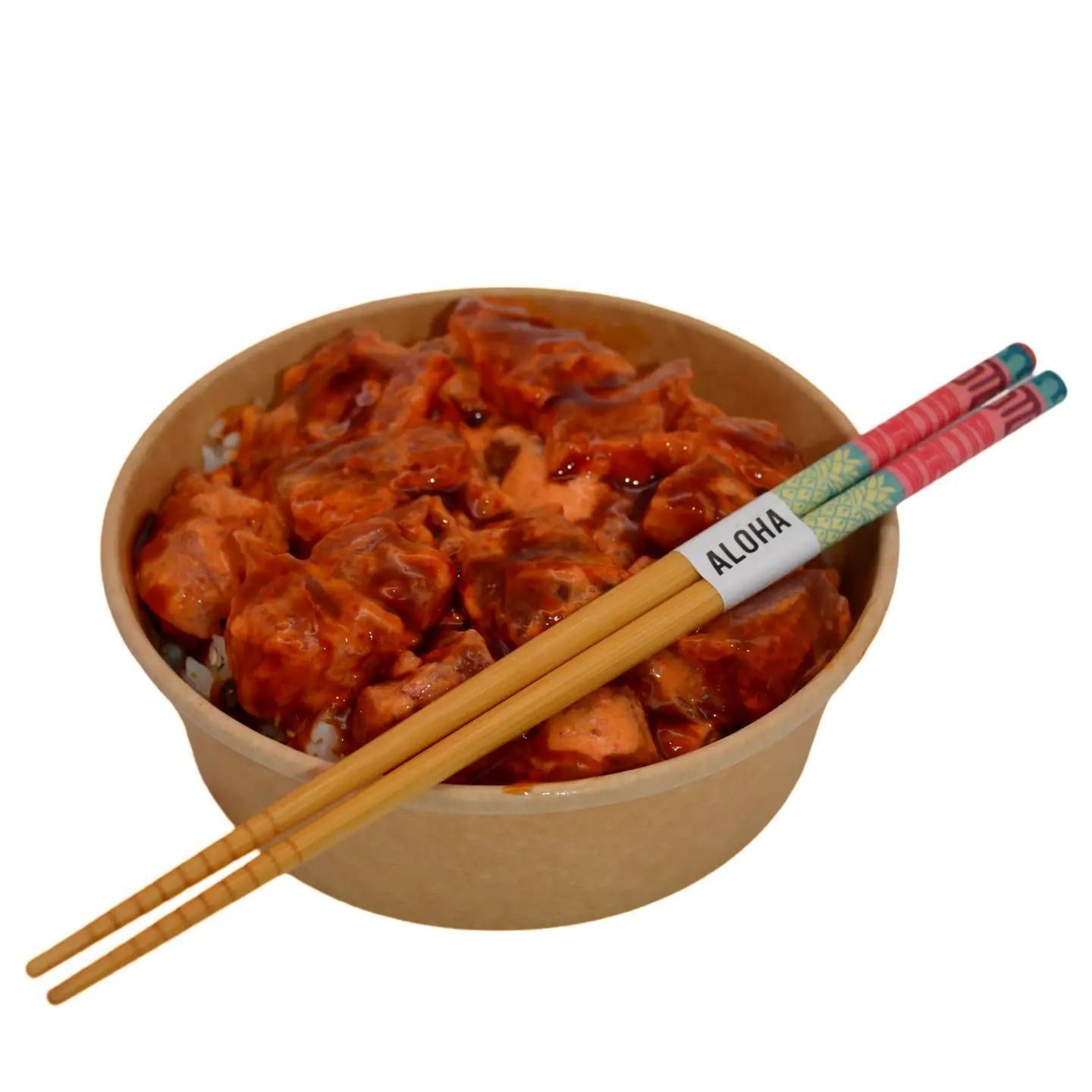 Hawaiian Tribal Reusable Chopstick Set