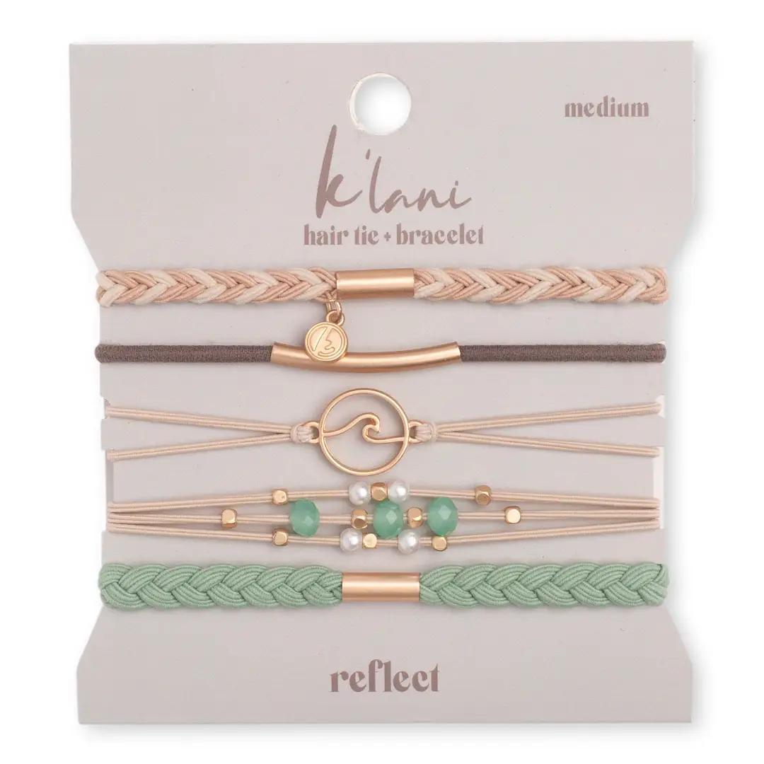 Reflect Wave Hair Tie Bracelets
