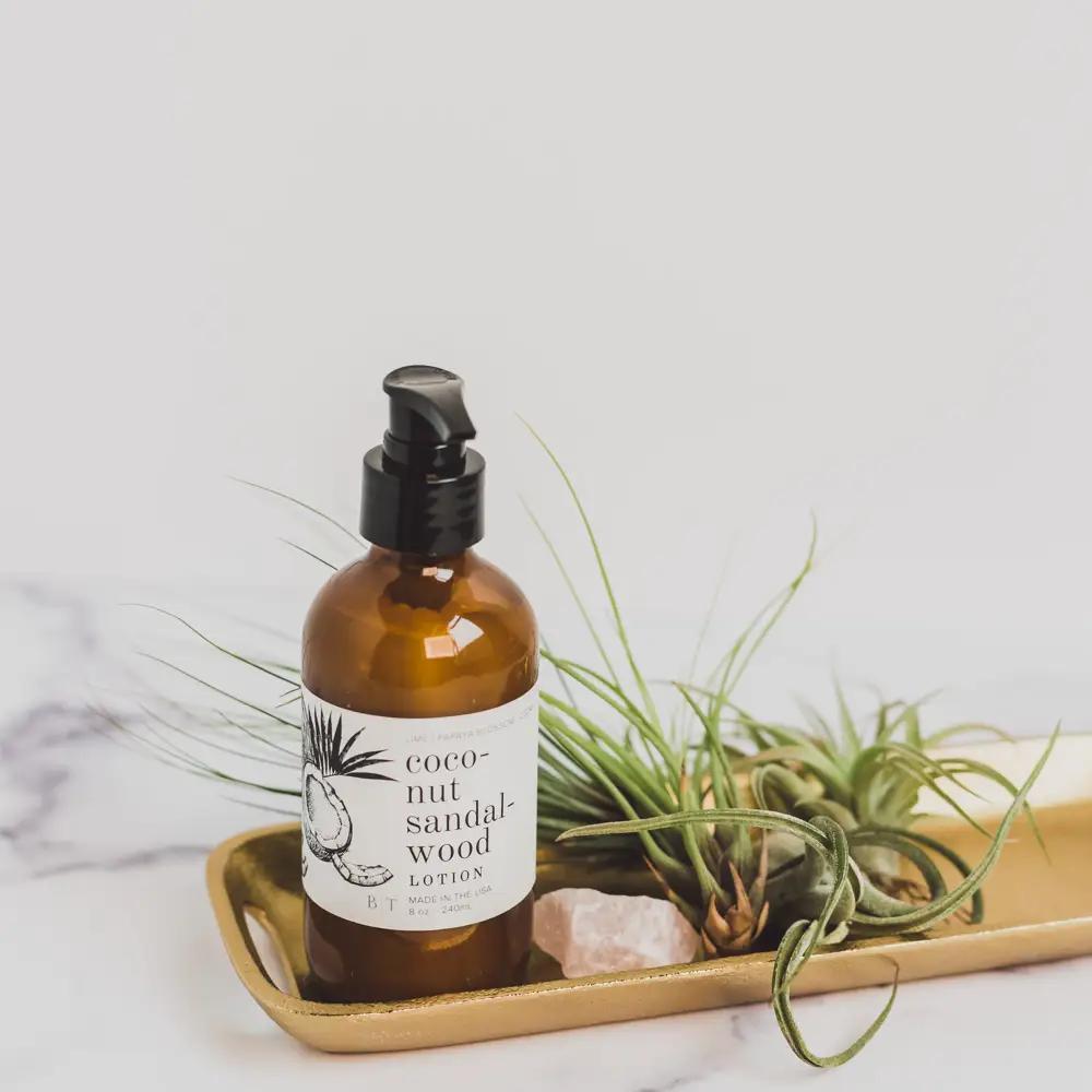 8oz Lotion Coconut Sandalwood