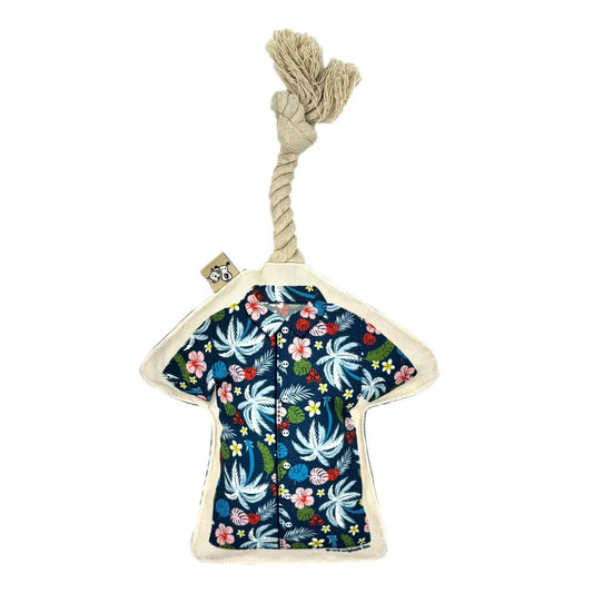 Hawaiian Shirt Rope Dog Toy