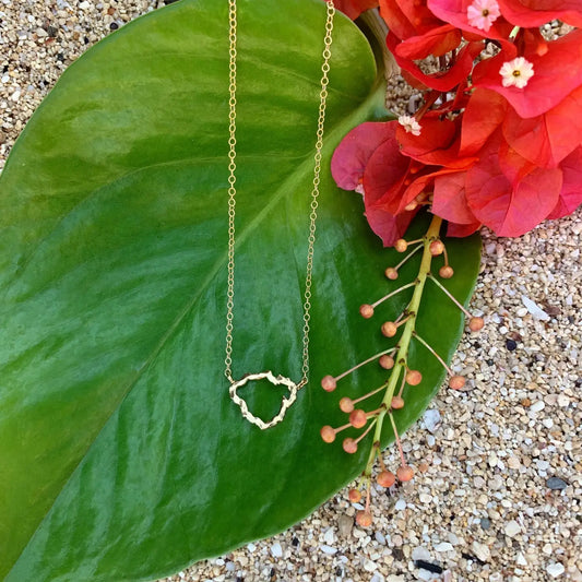 Kauai Outline Necklace
