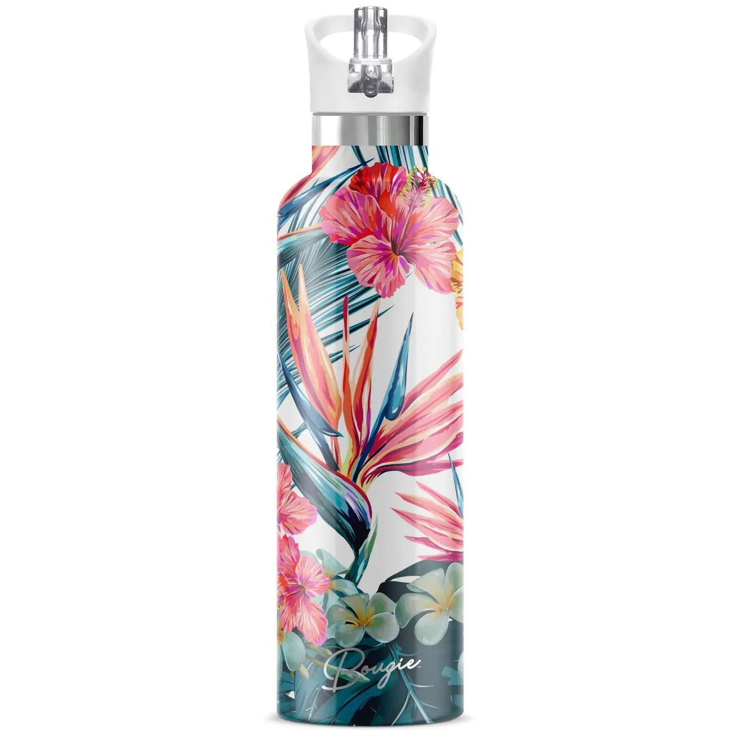 Tropical Hibiscus Insulated Bottle