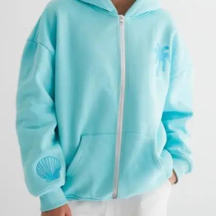 Hibiscus Zip Hoodie