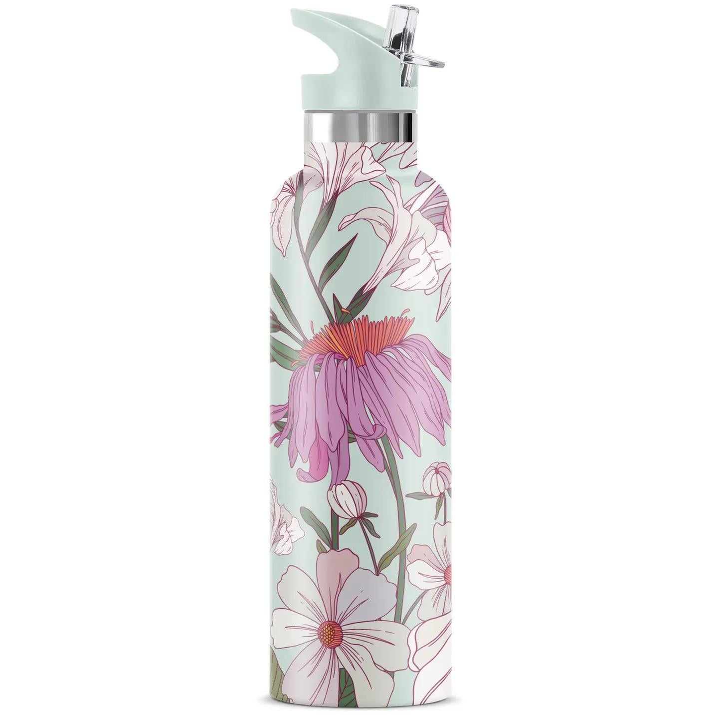 Meadow Floral Insulated Bottle