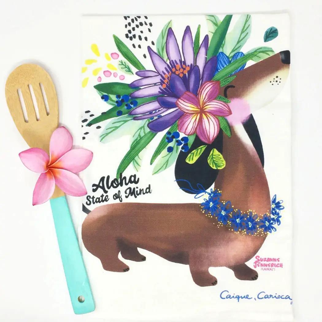 Dachshund Dish Towel