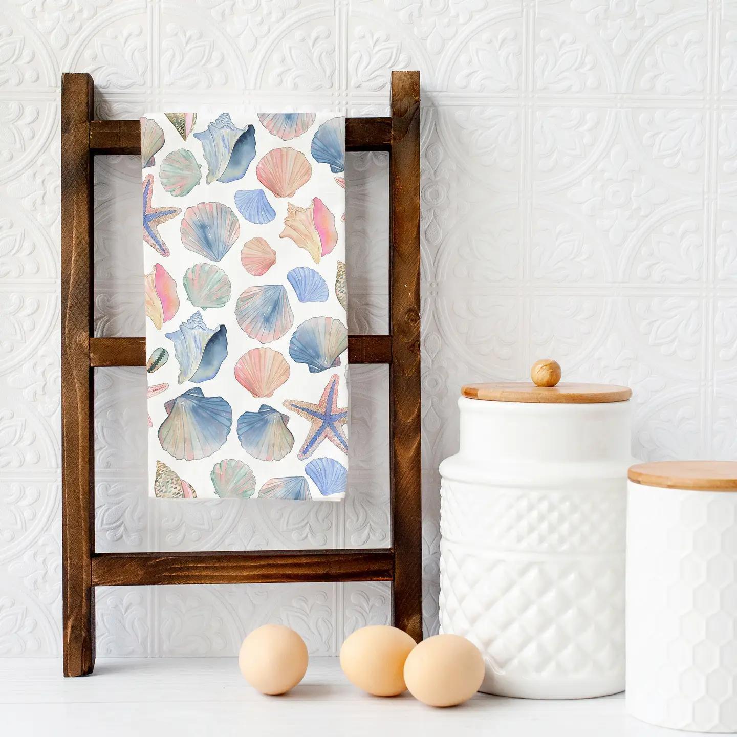 Seashells Tea Towel