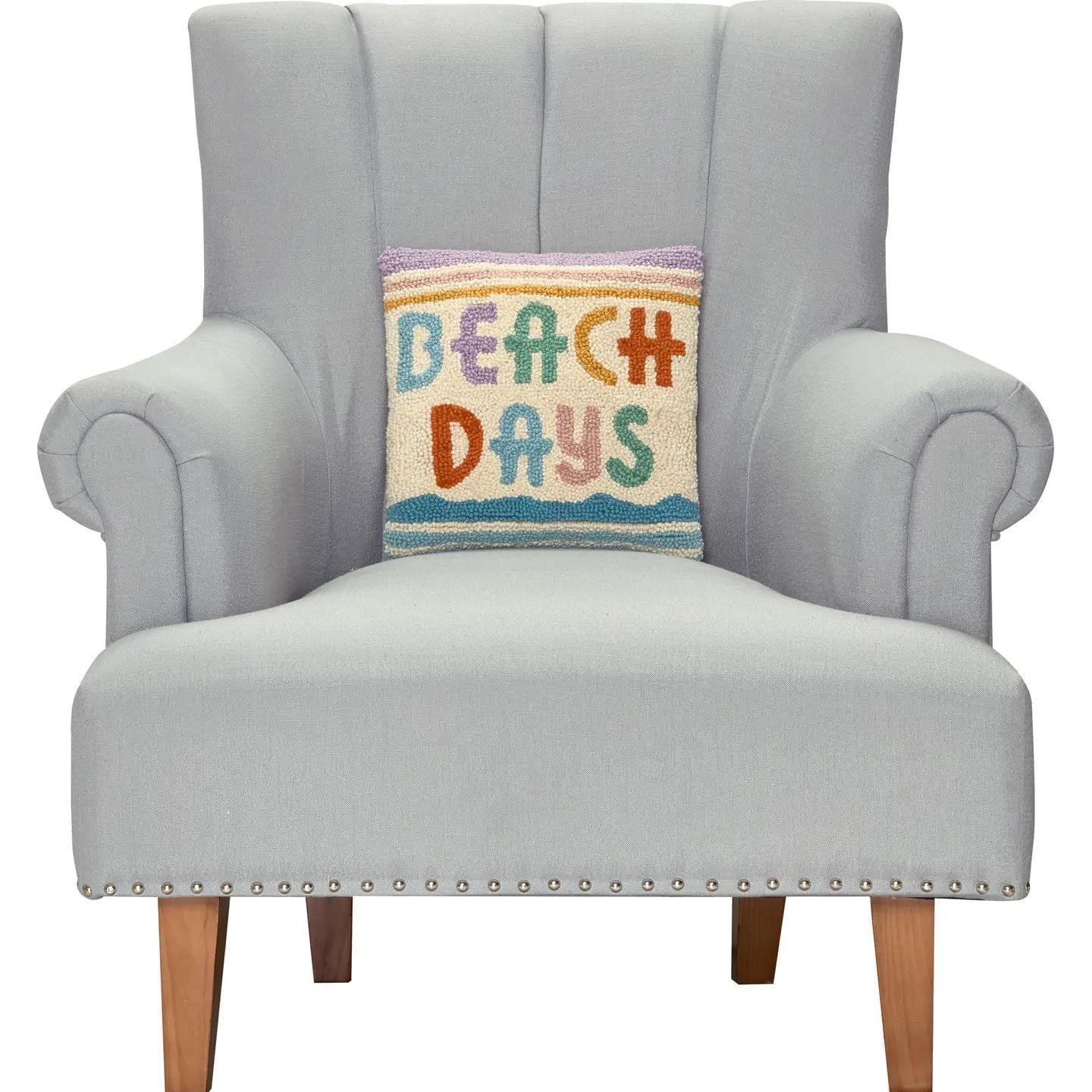 Beach Days Hook Pillow