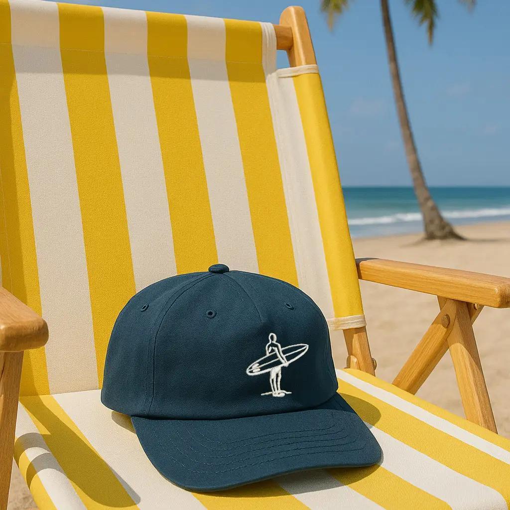 Embroidered Surfer Hat